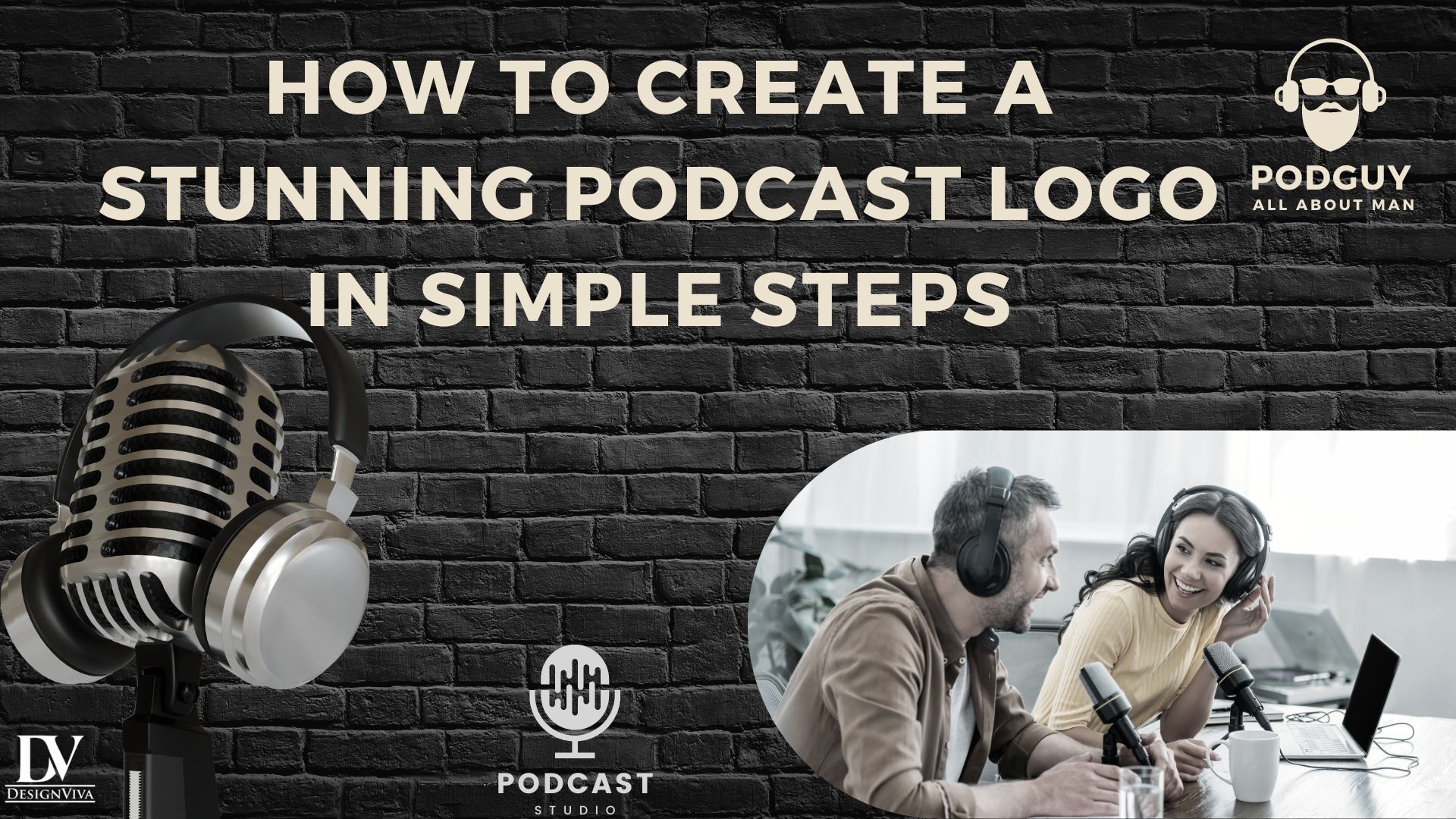 How To Create A Stunning Podcast Logo In Simple Steps