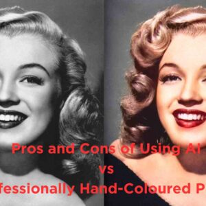 Pros and Cons of Using AI vs Professionally Hand-Coloured Photos