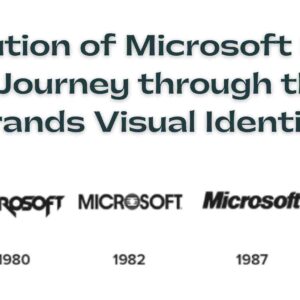 Evolution of Microsoft Logo A Journey through the Brands Visual Identity