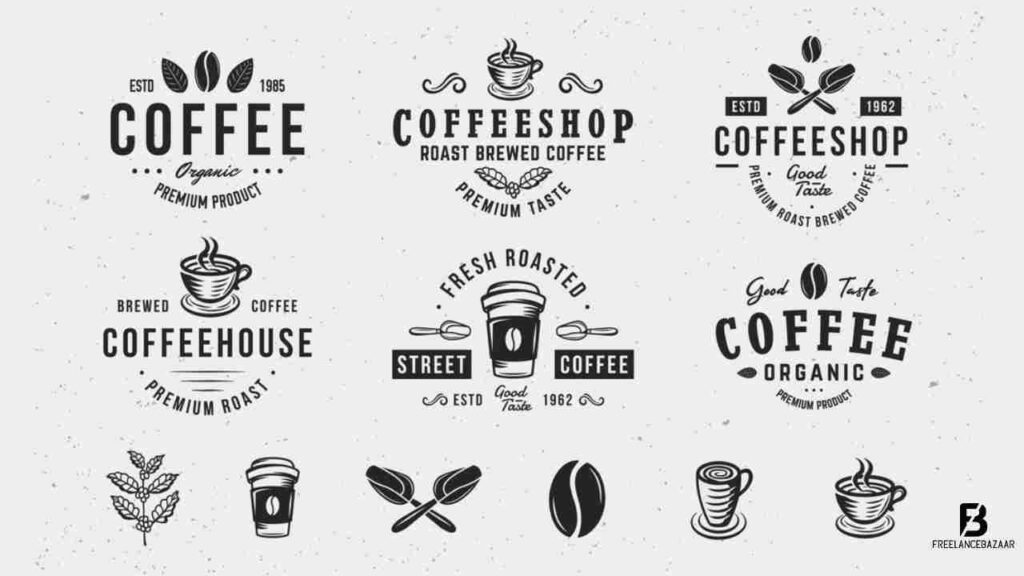 Vintage Coffee Logo 